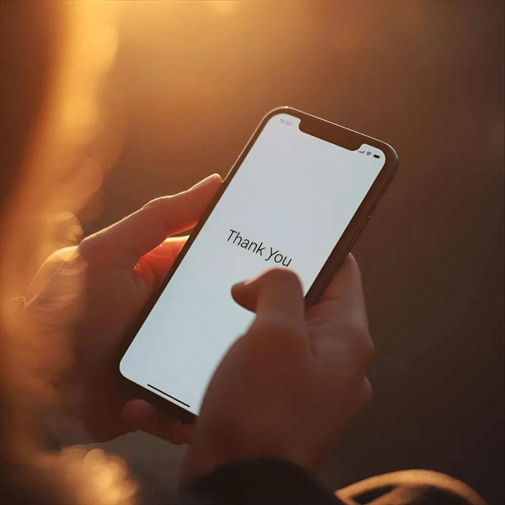 Thank You SMS Messages