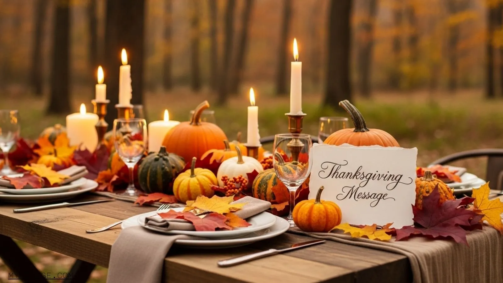 Thanksgiving Message