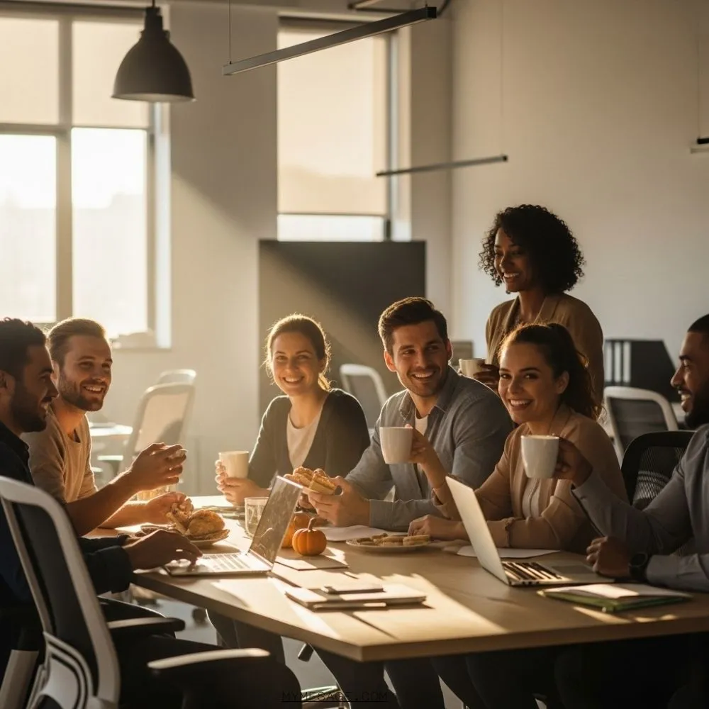 Thanksgiving Messages For Coworkers