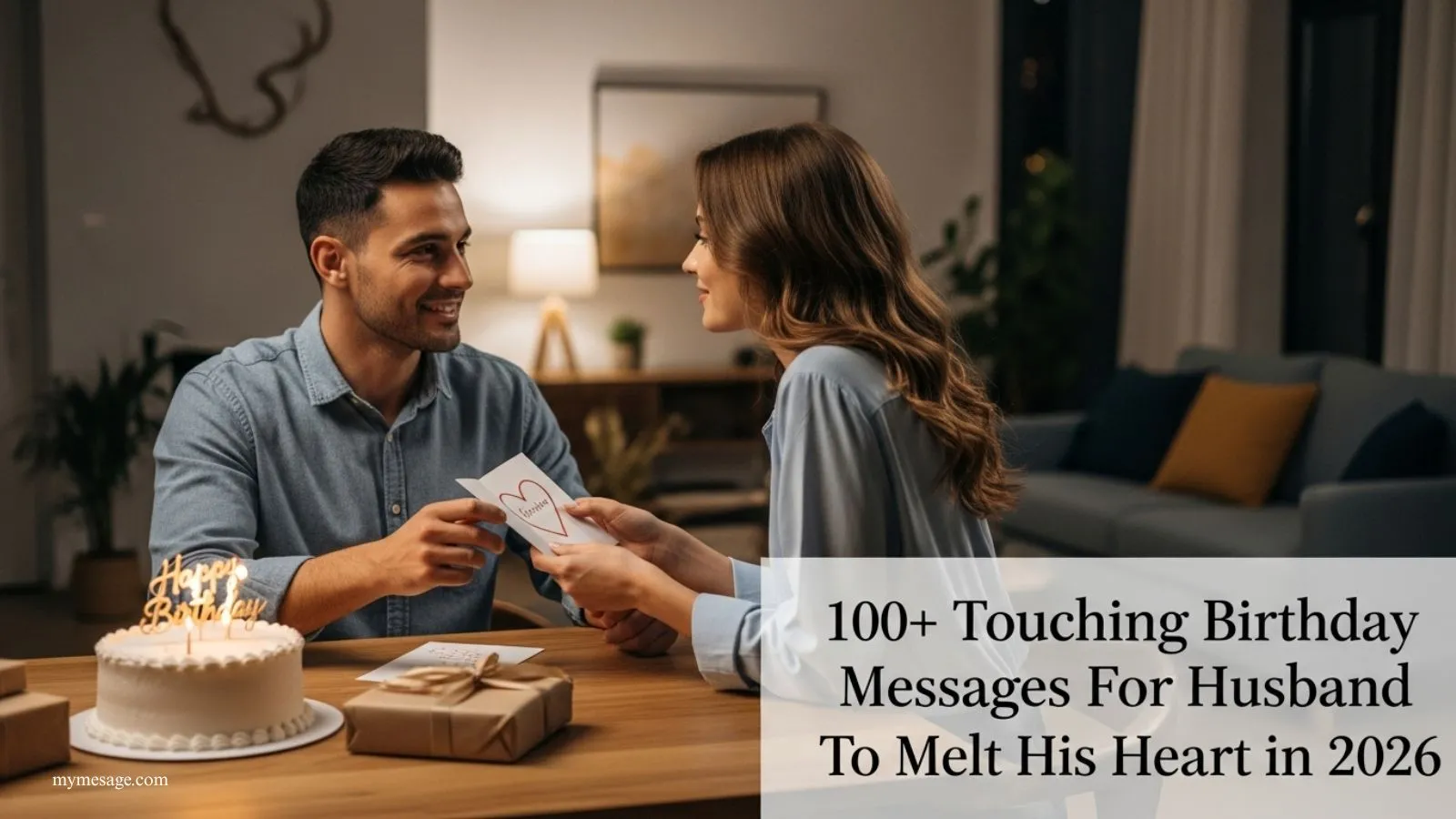 Touching Birthday Messages For Husband