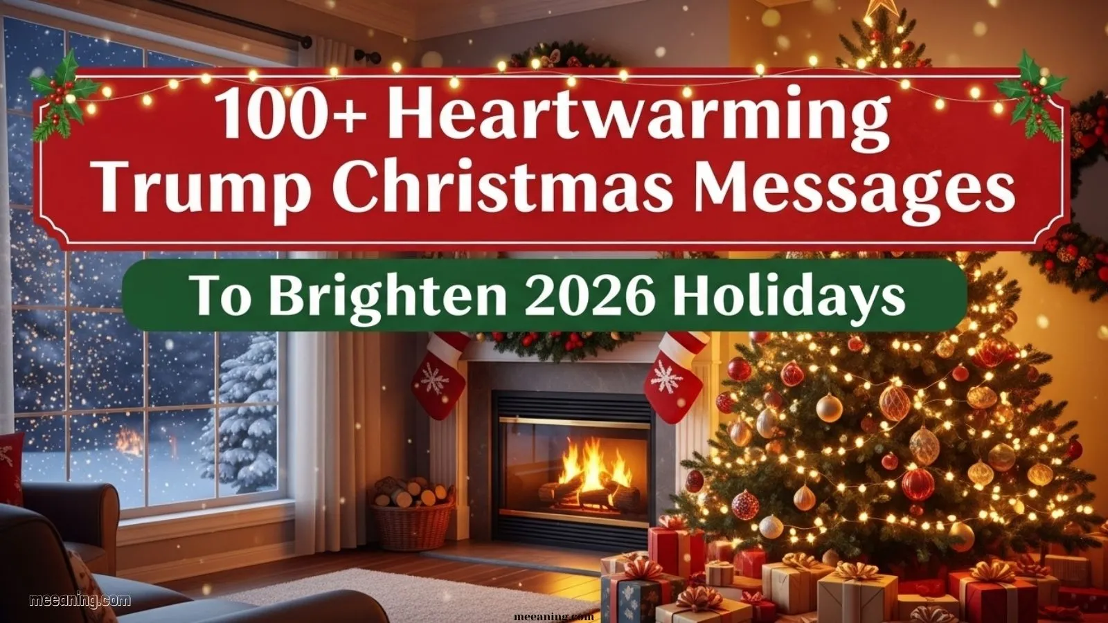 trump christmas message