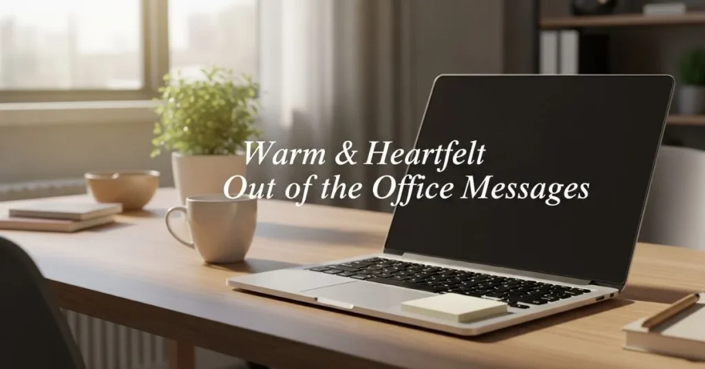 Warm & Heartfelt Out of the Office Messages