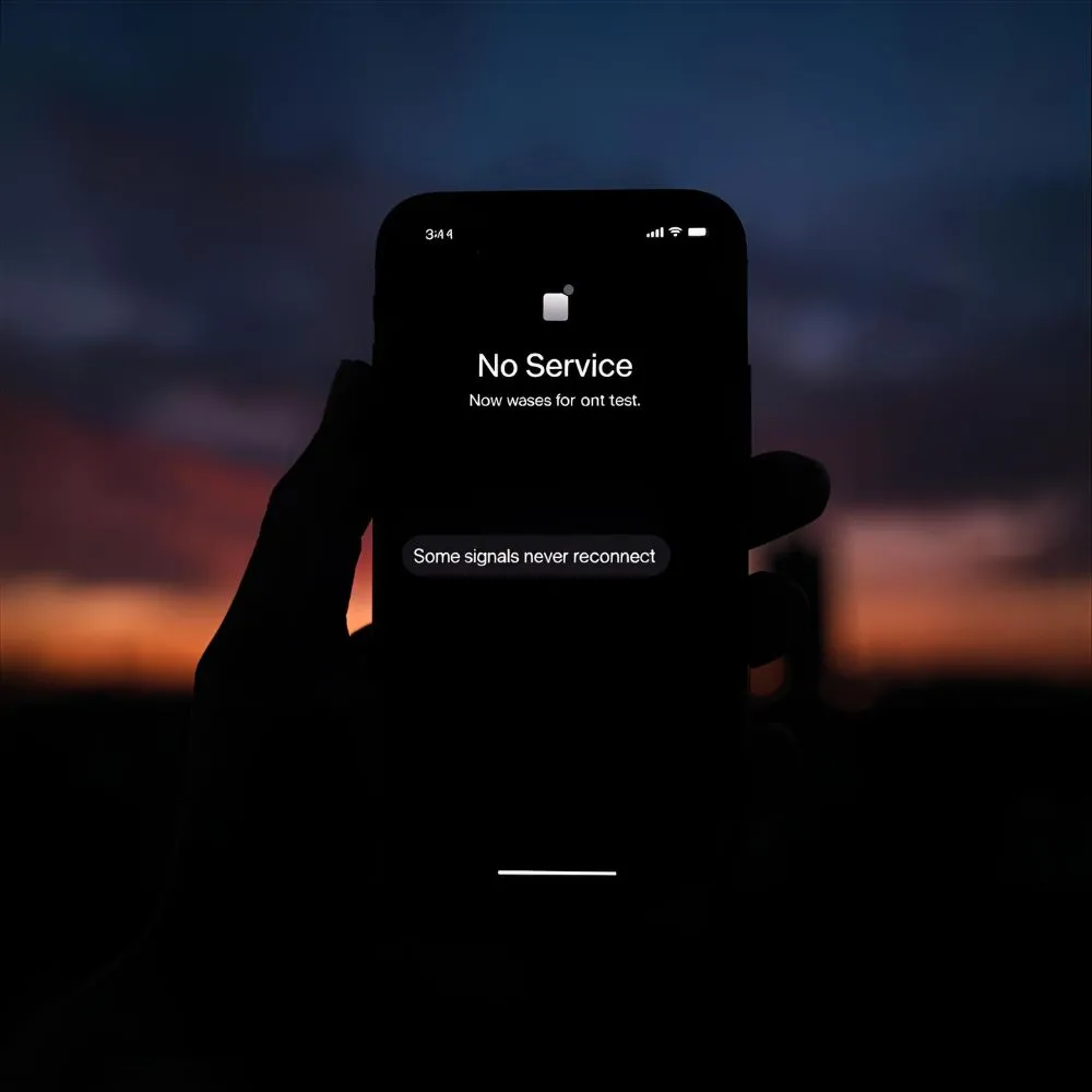  When It’s About a Lost Connection