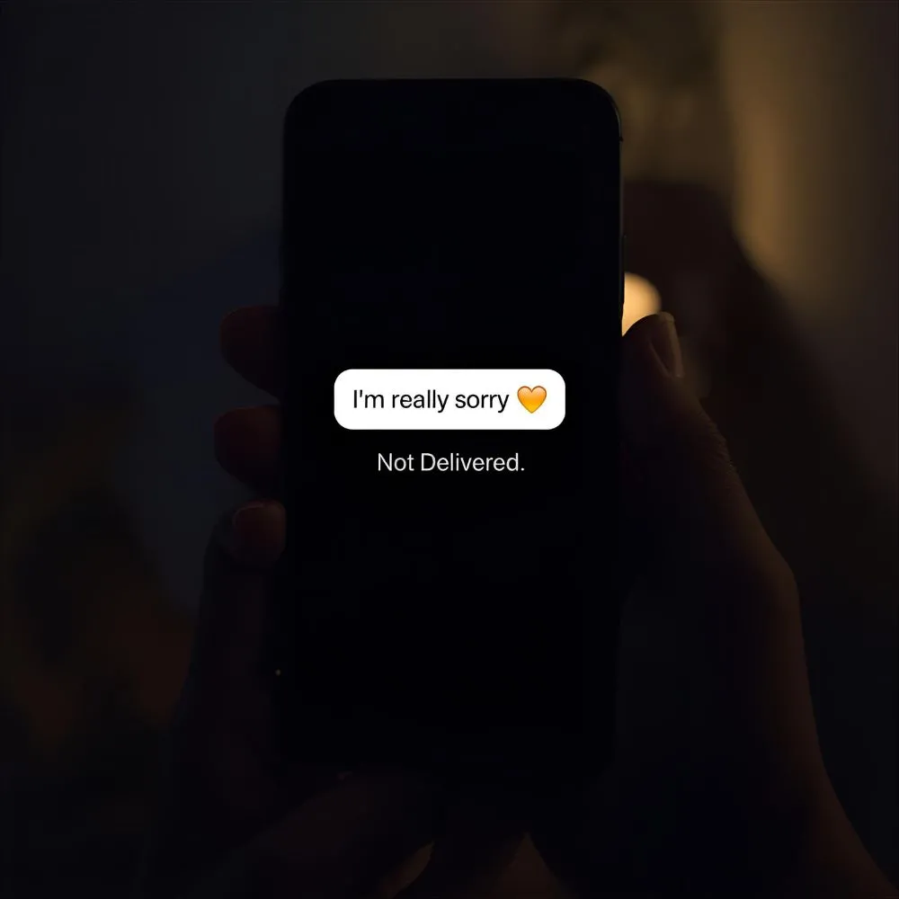 When You Wanted To Say Sorry