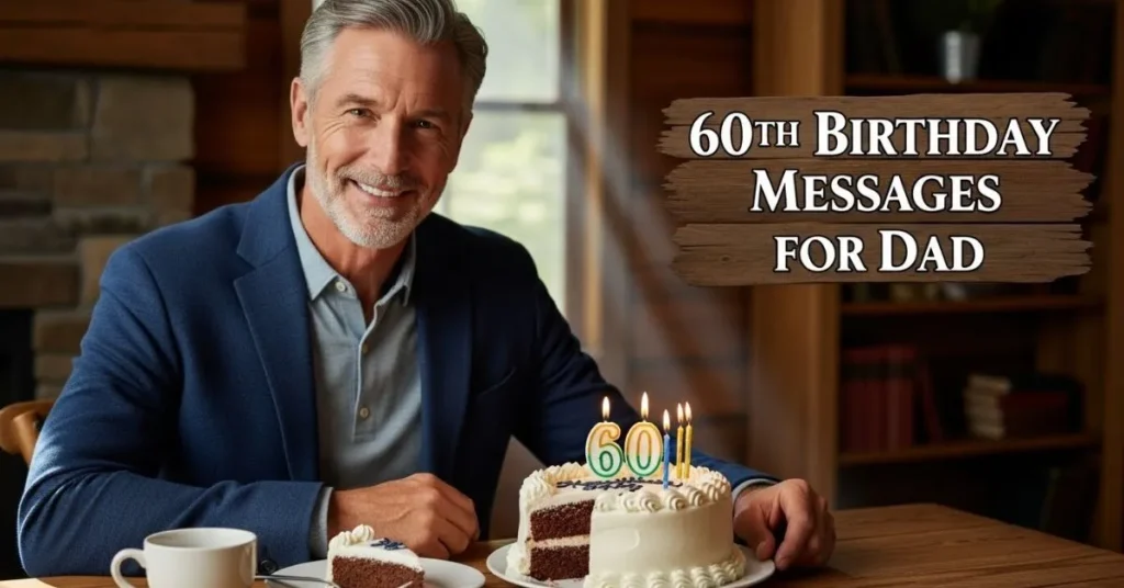 60th Birthday Messages For Dad