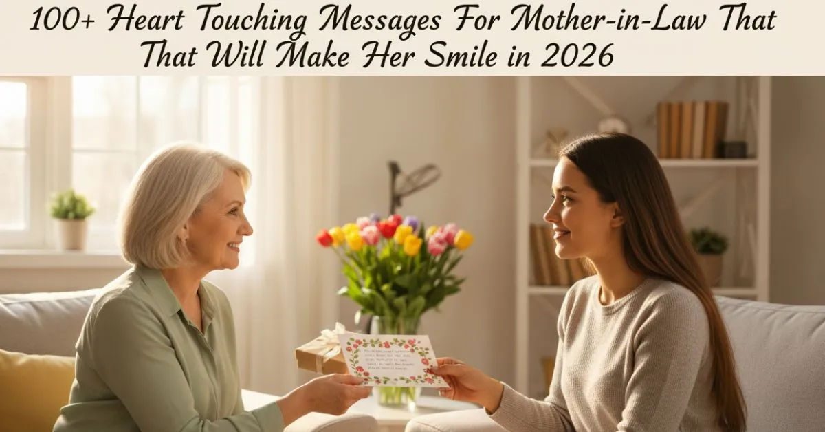 Heart Touching Message For Mother-in-Law