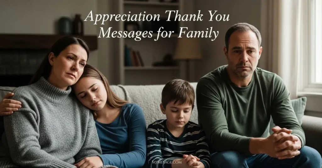 Appreciation Thank You Messages For Family