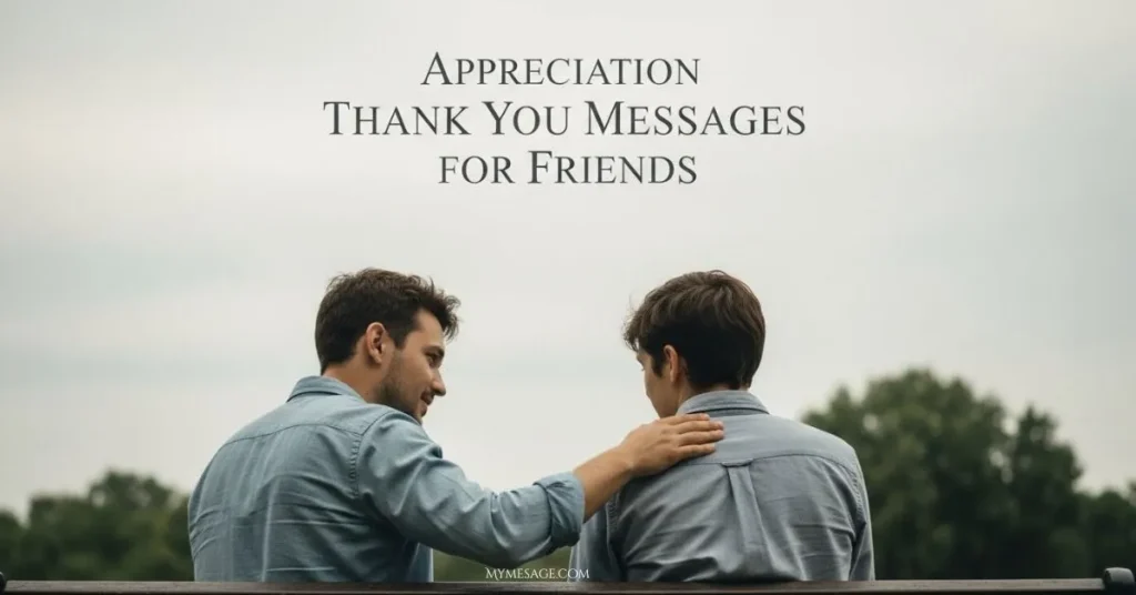 Appreciation Thank You Messages For Friends