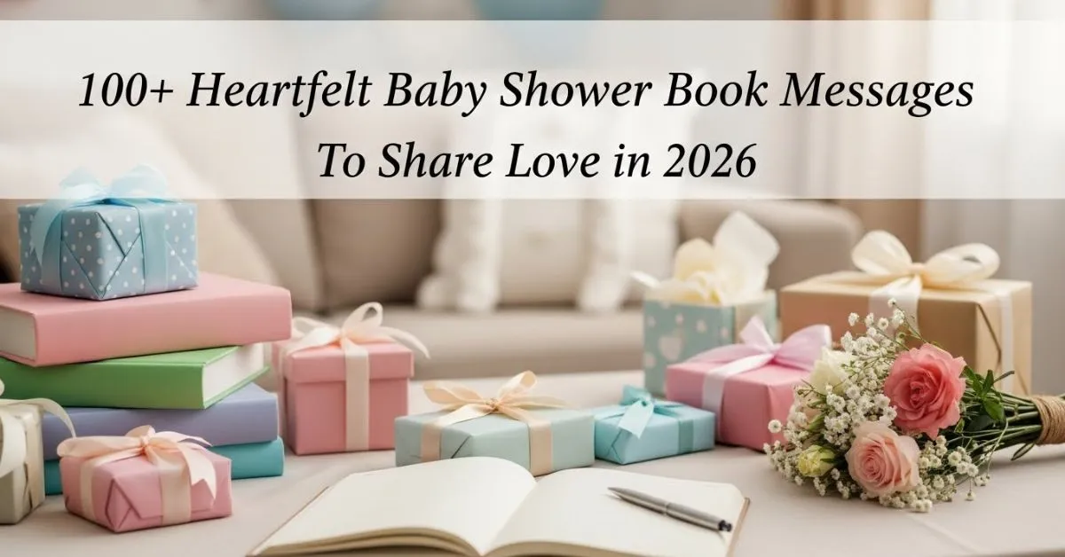 Baby Shower Book Message