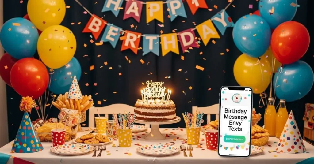 Birthday Message Envy Texts