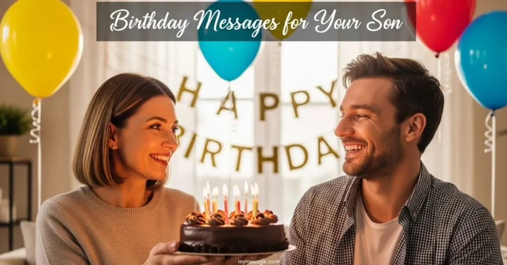 Birthday Messages For Your Son