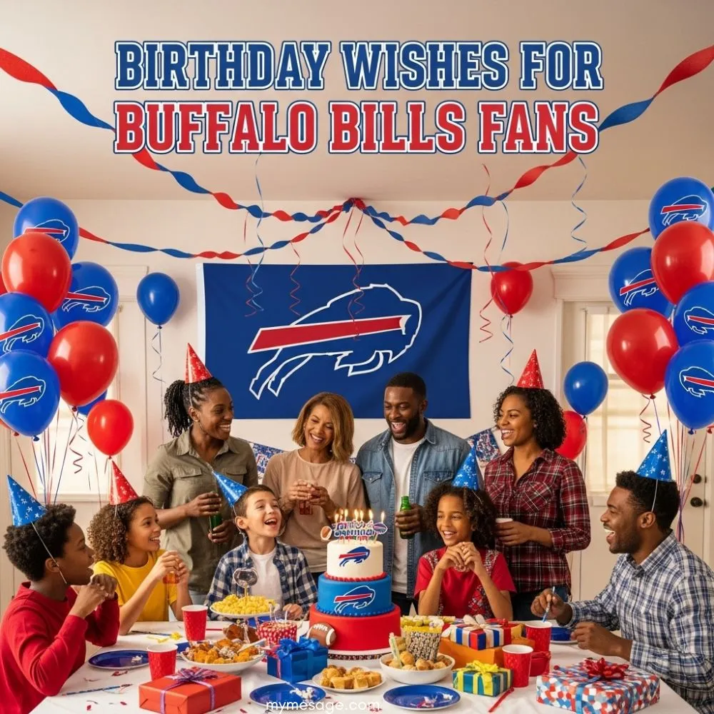 Birthday Wishes For Buffalo Bills Fans