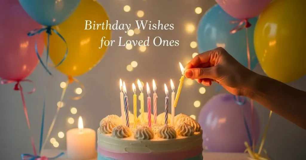 Birthday Wishes For Loved Ones