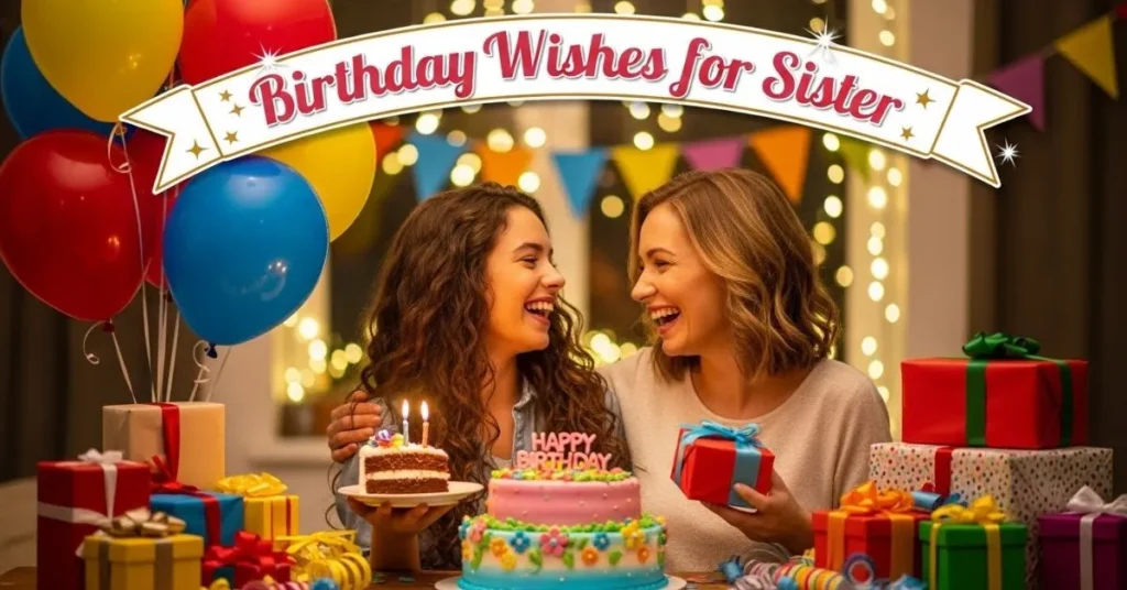 Birthday Wishes For Sister