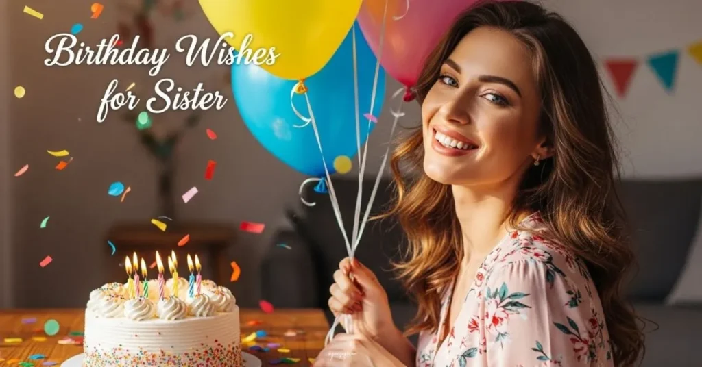 Birthday Wishes For Sister