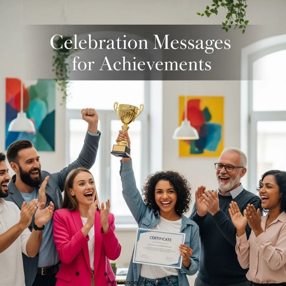 Celebration Messages For Achievements