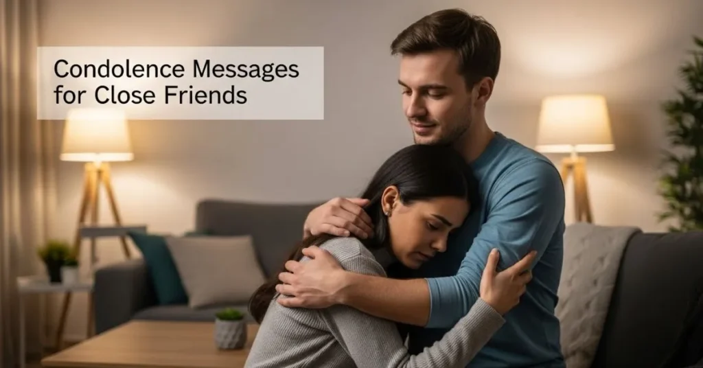 Condolence Messages For Close Friends