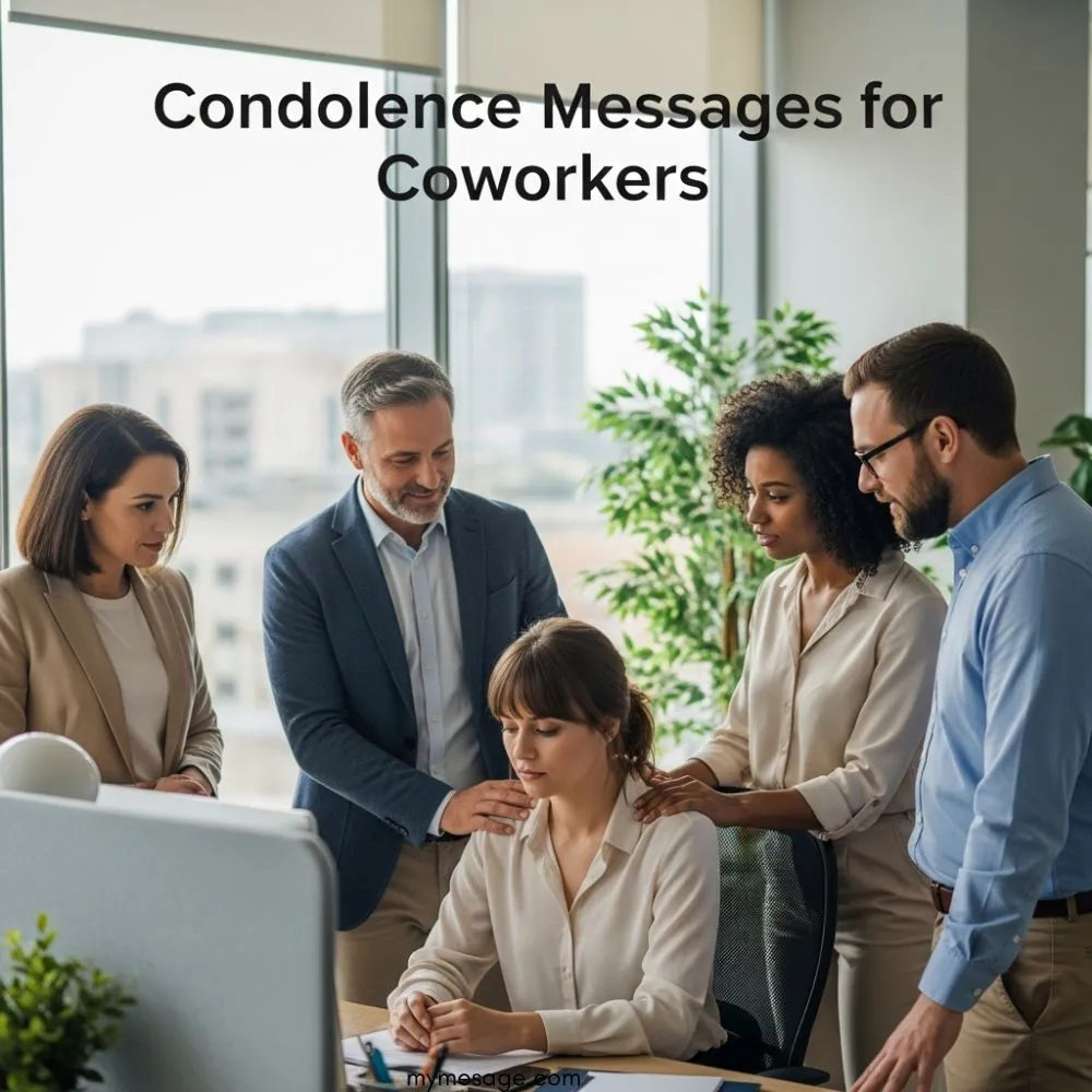 Condolence Messages For Coworkers