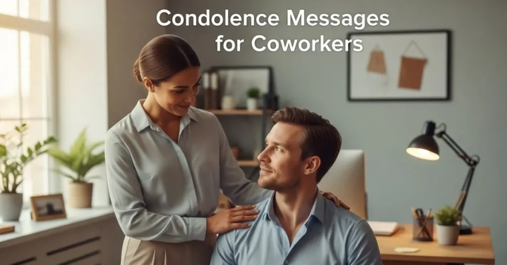 Condolence Messages For Coworkers