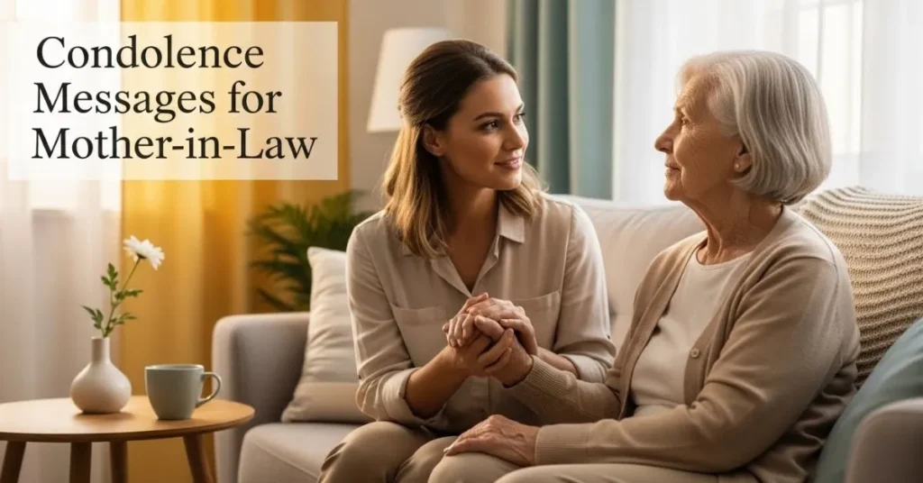 Condolence Messages For Mother-in-Law