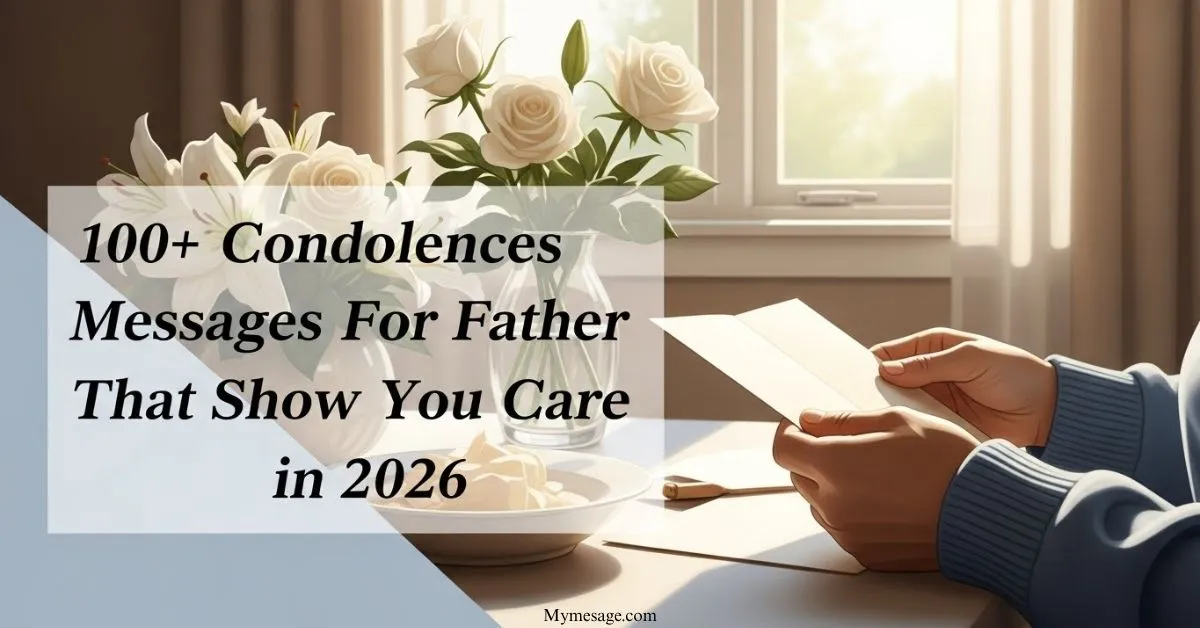 Condolences Messages For Loss of Father