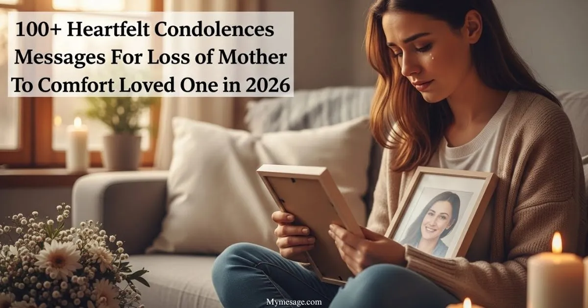 Condolences Messages For Loss of Mother