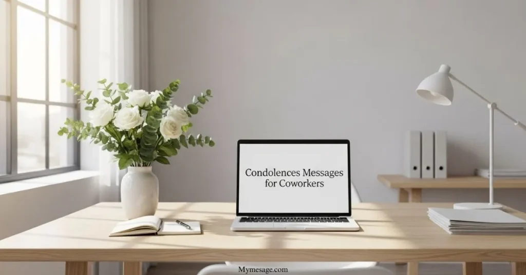 Condolences Messages For Coworkers
