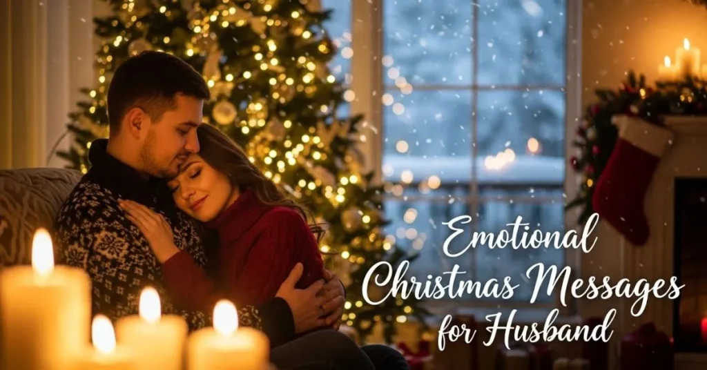 Emotional Christmas Messages For Husband