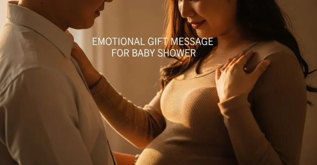 Emotional Gift Message For Baby Shower