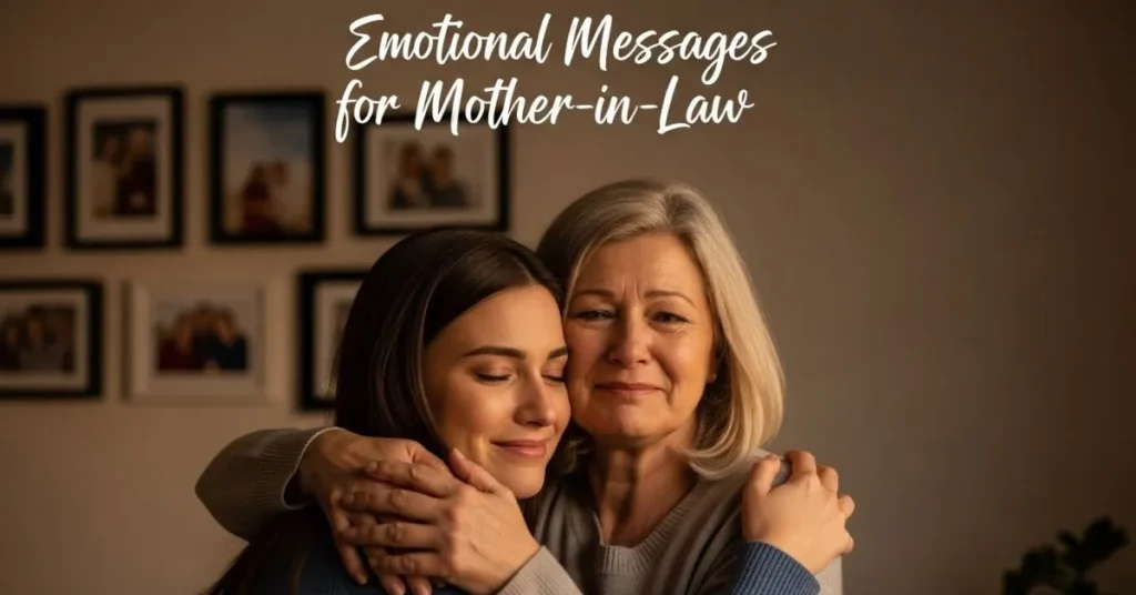 Emotional Messages For Mother-in-Law