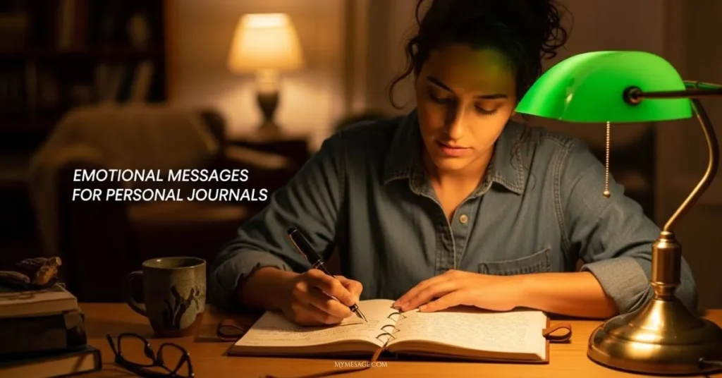 Emotional Messages For Personal Journals