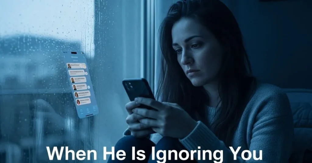 Emotional Messages When He Is Ignoring You