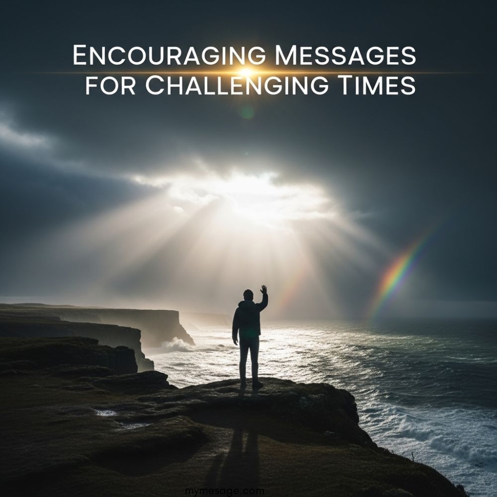 Encouraging Messages For Challenging Times