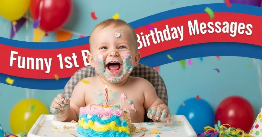 Funny 1st Birthday Messages
