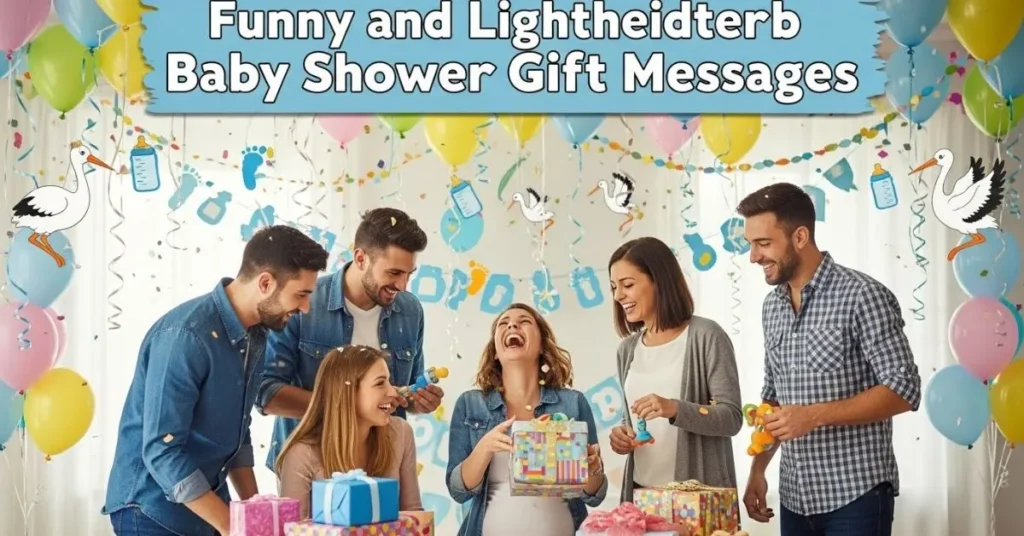 Funny and Lighthearted Baby Shower Gift Messages