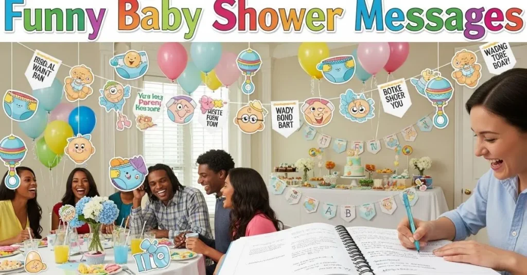 Funny Baby Shower Messages