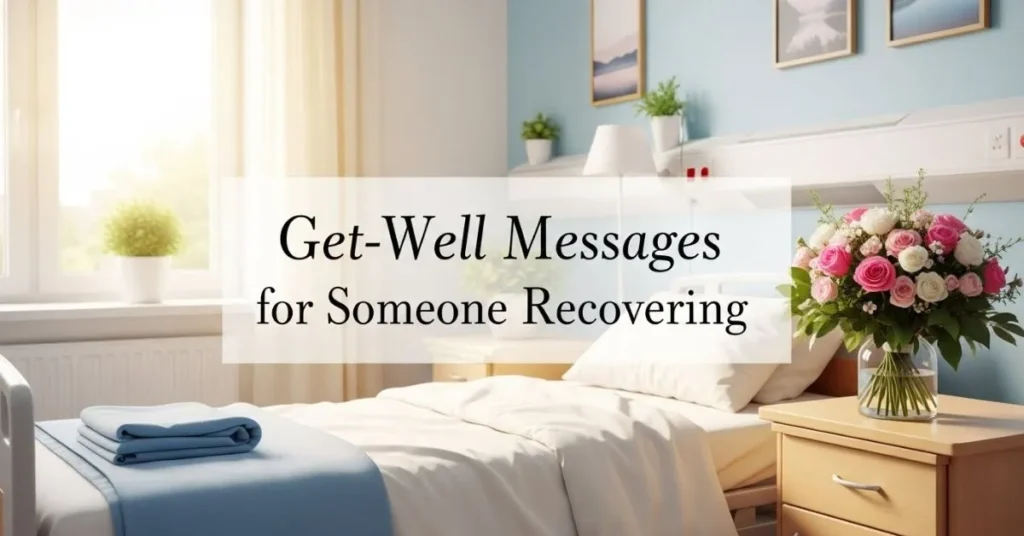 Get-Well Messages For Someone Recovering