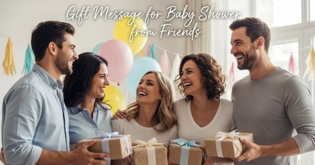 Gift Message For Baby Shower from Friends