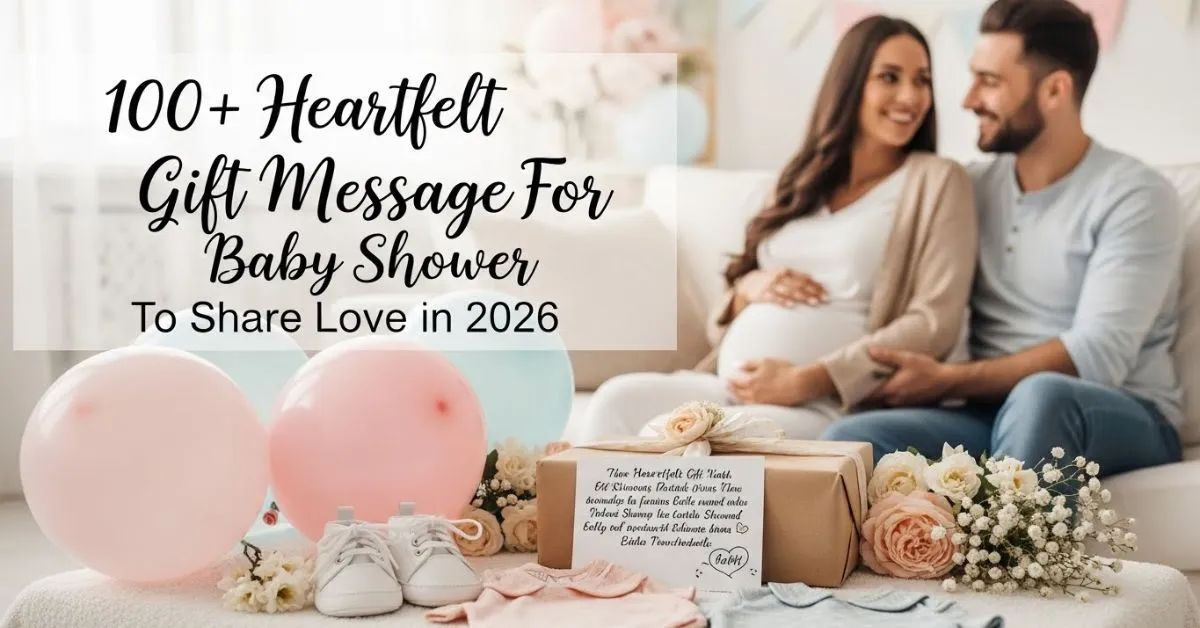 Gift Message For Baby Shower