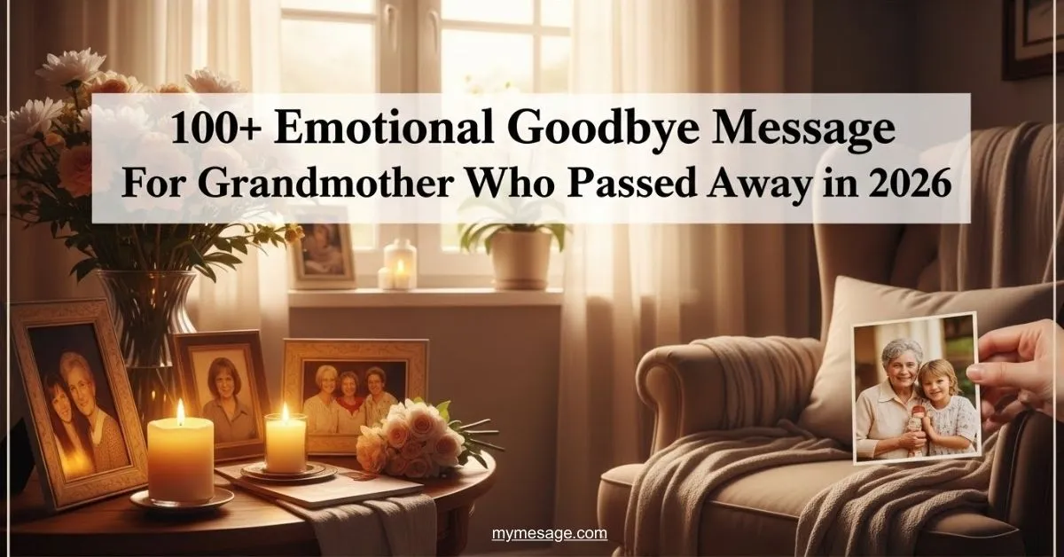 Goodbye Messages For Grandmother Who Passed Away