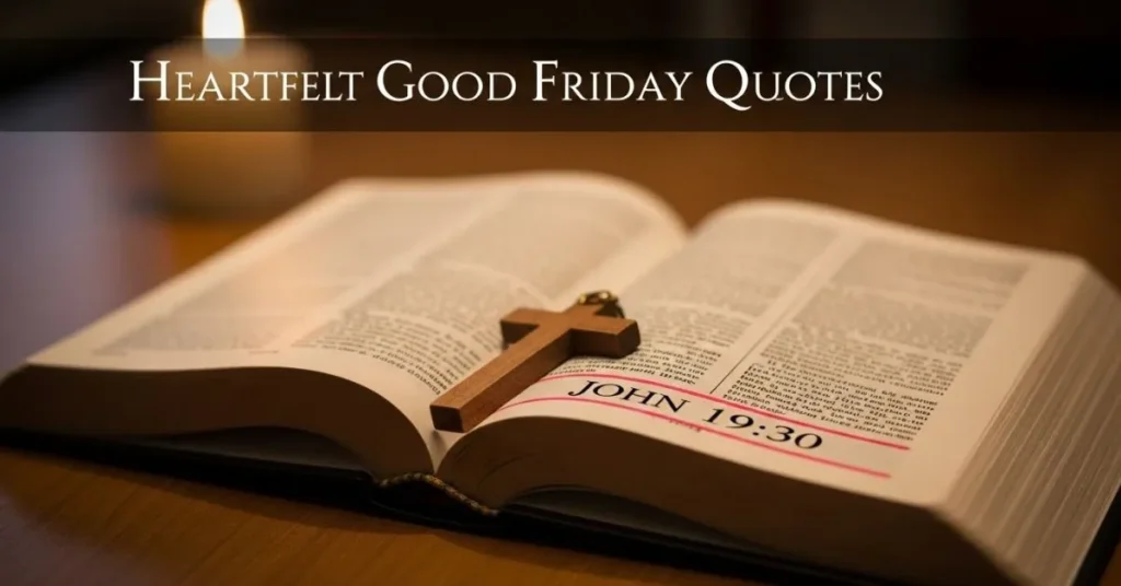 Heartfelt Good Friday Quotes
