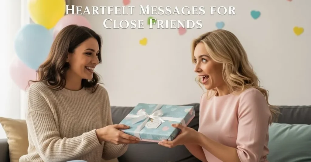 Heartfelt Messages For Close Friends