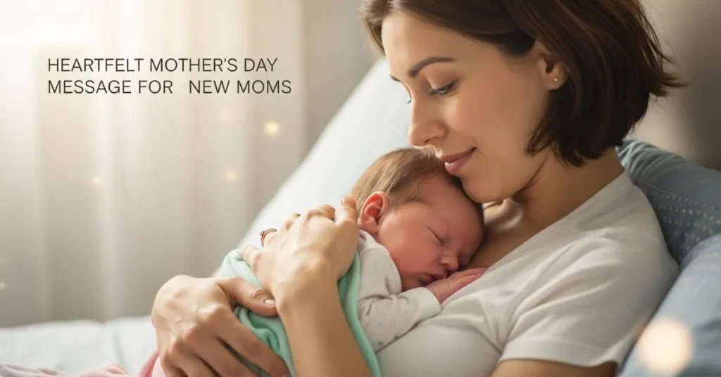 Heartfelt Mother’s Day Message For New Moms