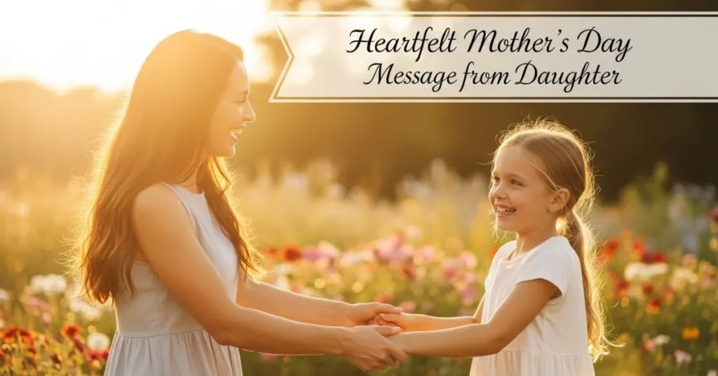 Heartfelt Mother’s Day Message From Daughter