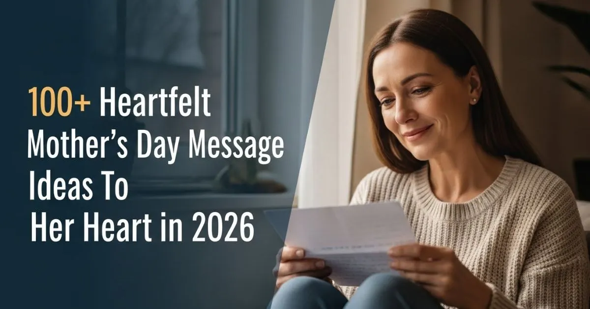Heartfelt Mother’s Day Message