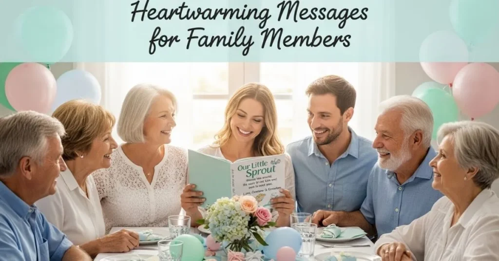 Heartwarming Messages For Family Members