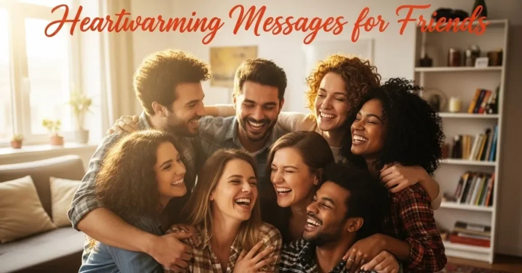 Heartwarming Messages or Friends