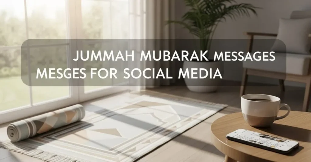 Jummah Mubarak Messages For Social Media Captions