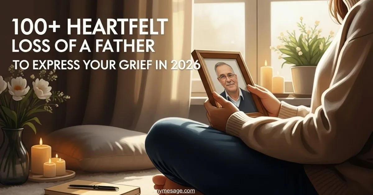 Loss of a Father Messages