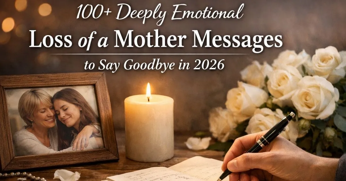 Loss of a Mother Messages